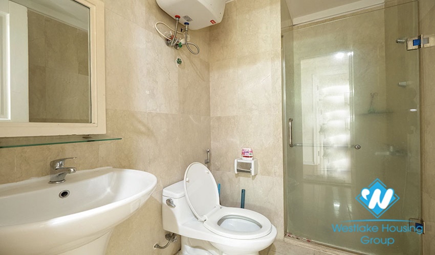 Apartment renting in Ciputra, Hanoi with 4 bedrooms and fully furnished